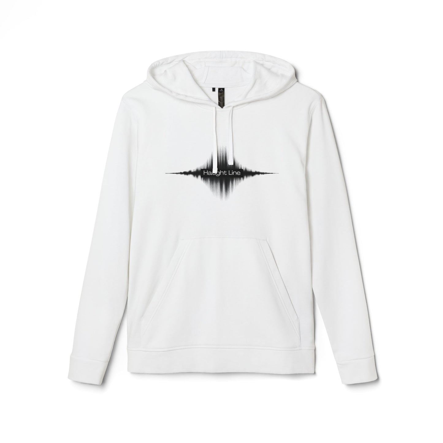 Fleece Hoodie - Audio Static Design by Haught Line Clothes