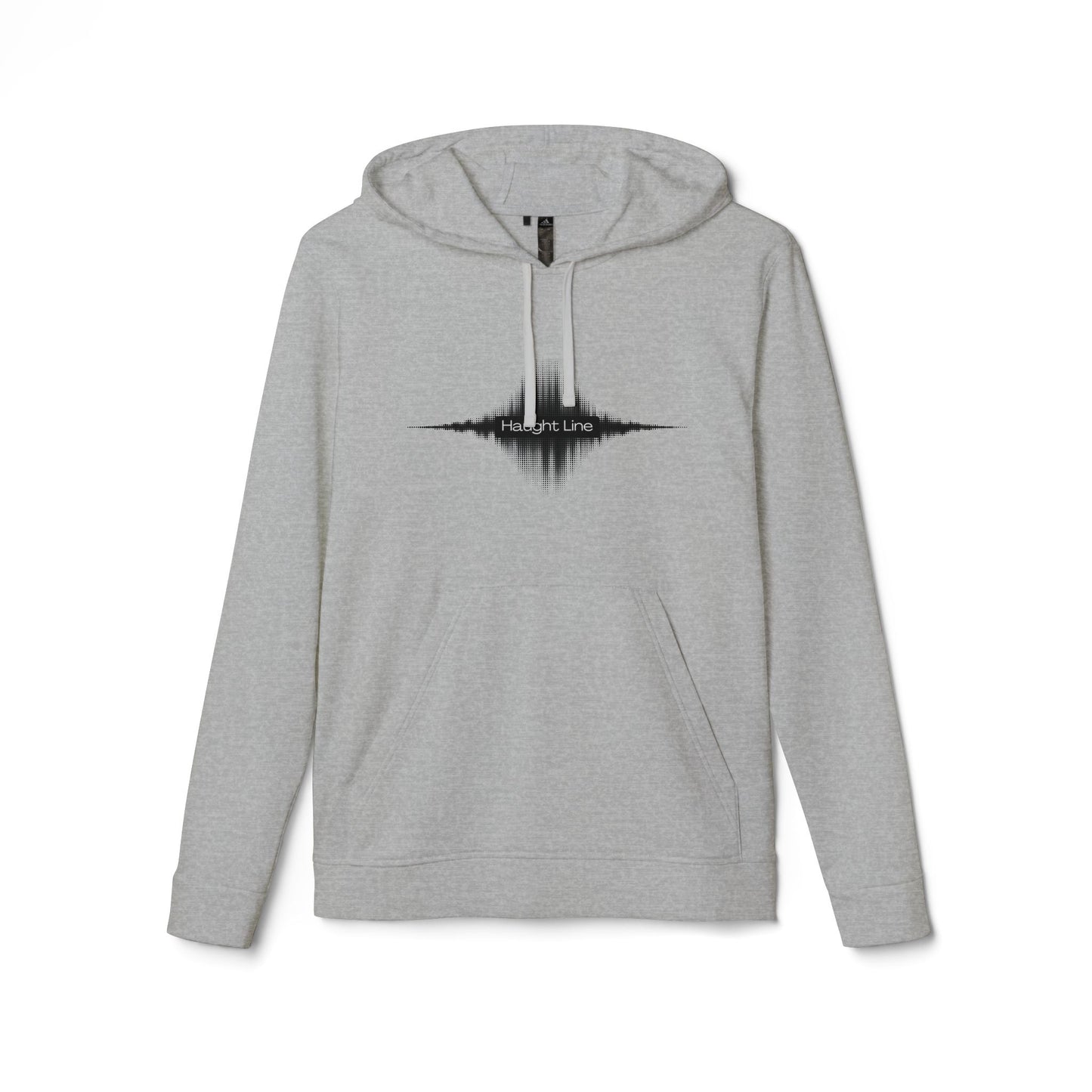Fleece Hoodie - Audio Static Design by Haught Line Clothes
