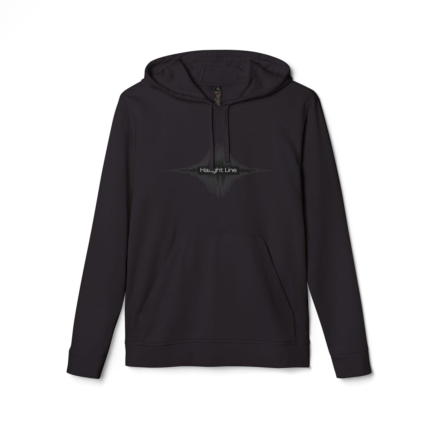 Fleece Hoodie - Audio Static Design by Haught Line Clothes