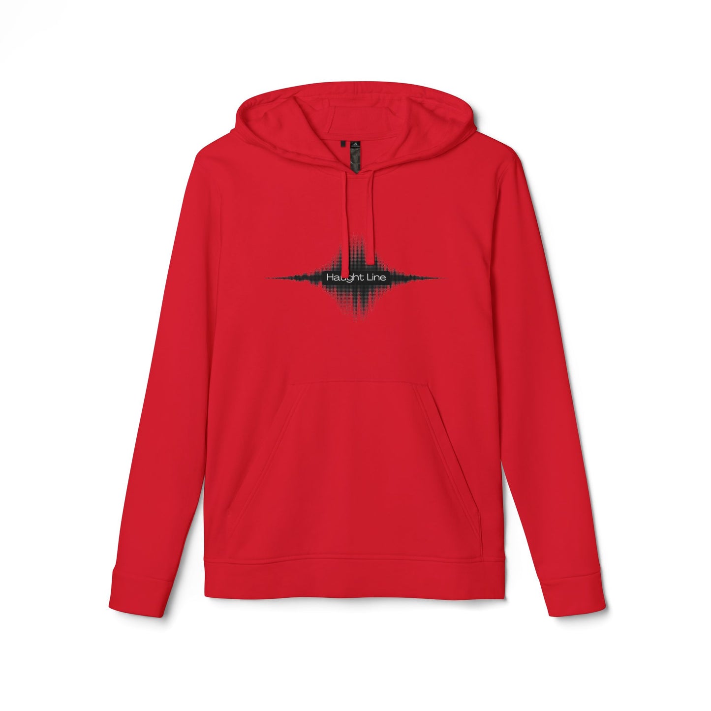 Fleece Hoodie - Audio Static Design by Haught Line Clothes