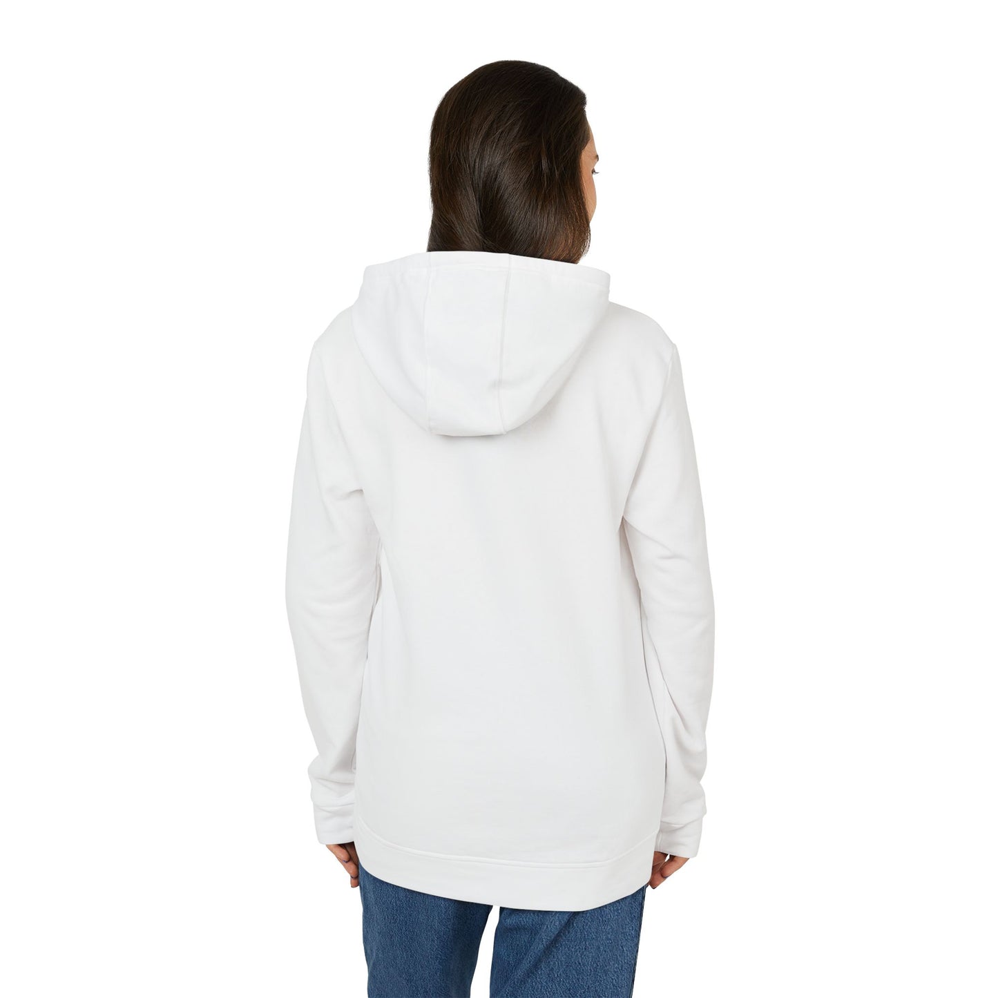 Fleece Hoodie - Audio Static Design by Haught Line Clothes