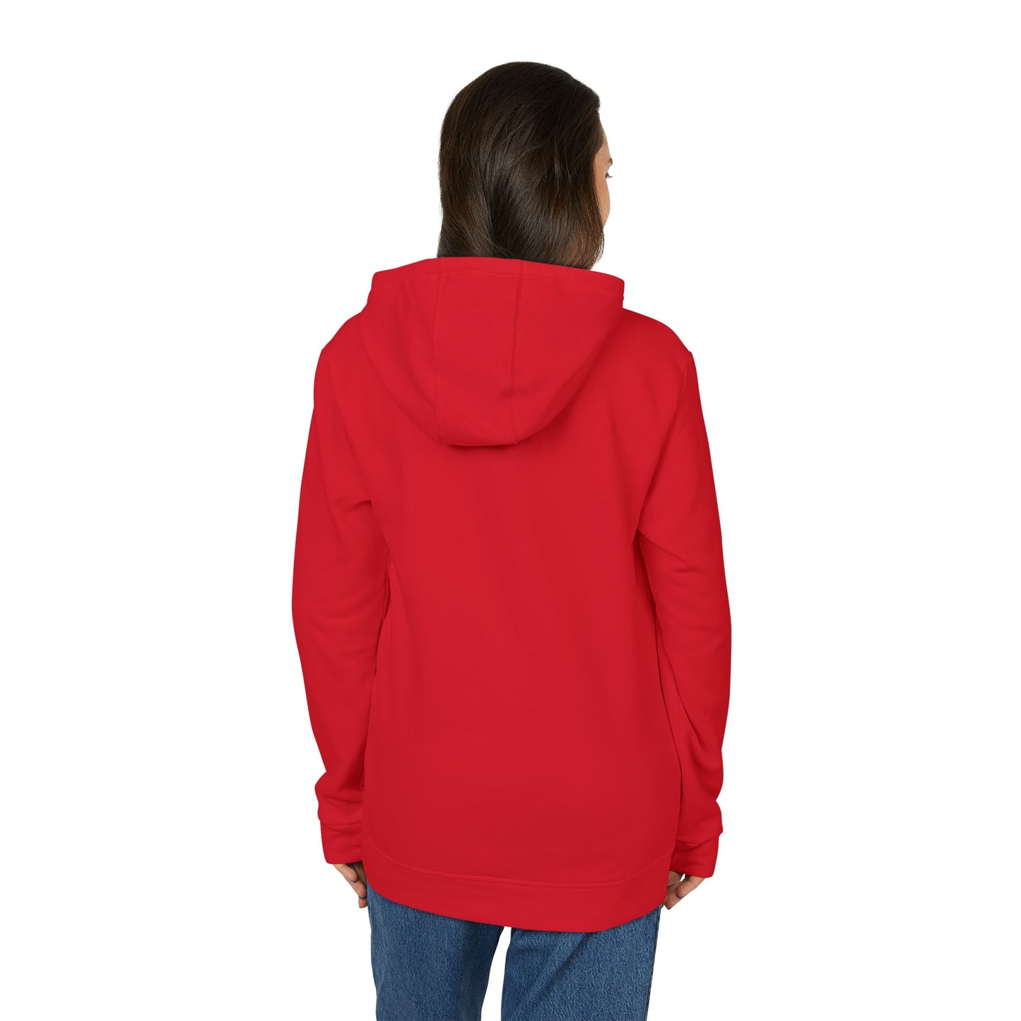 Fleece Hoodie - Audio Static Design by Haught Line Clothes