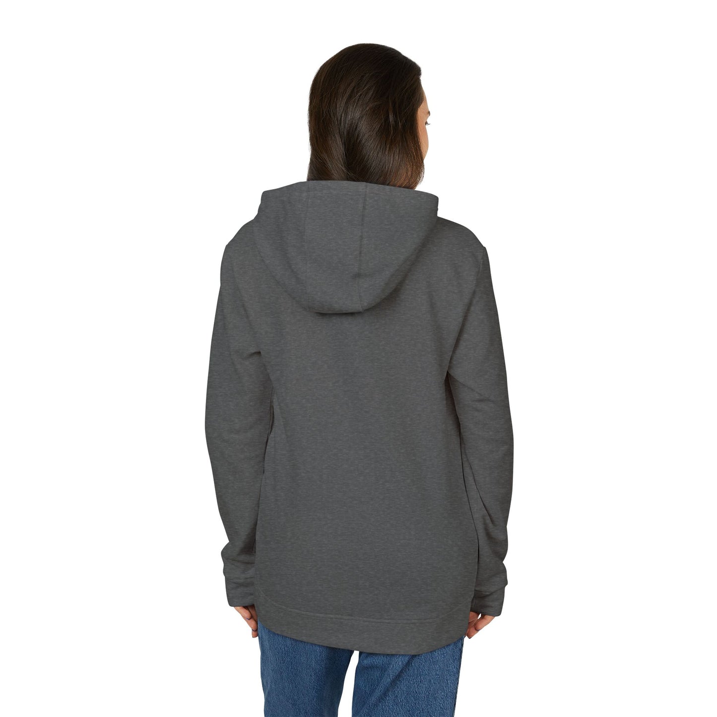 Fleece Hoodie - Audio Static Design by Haught Line Clothes
