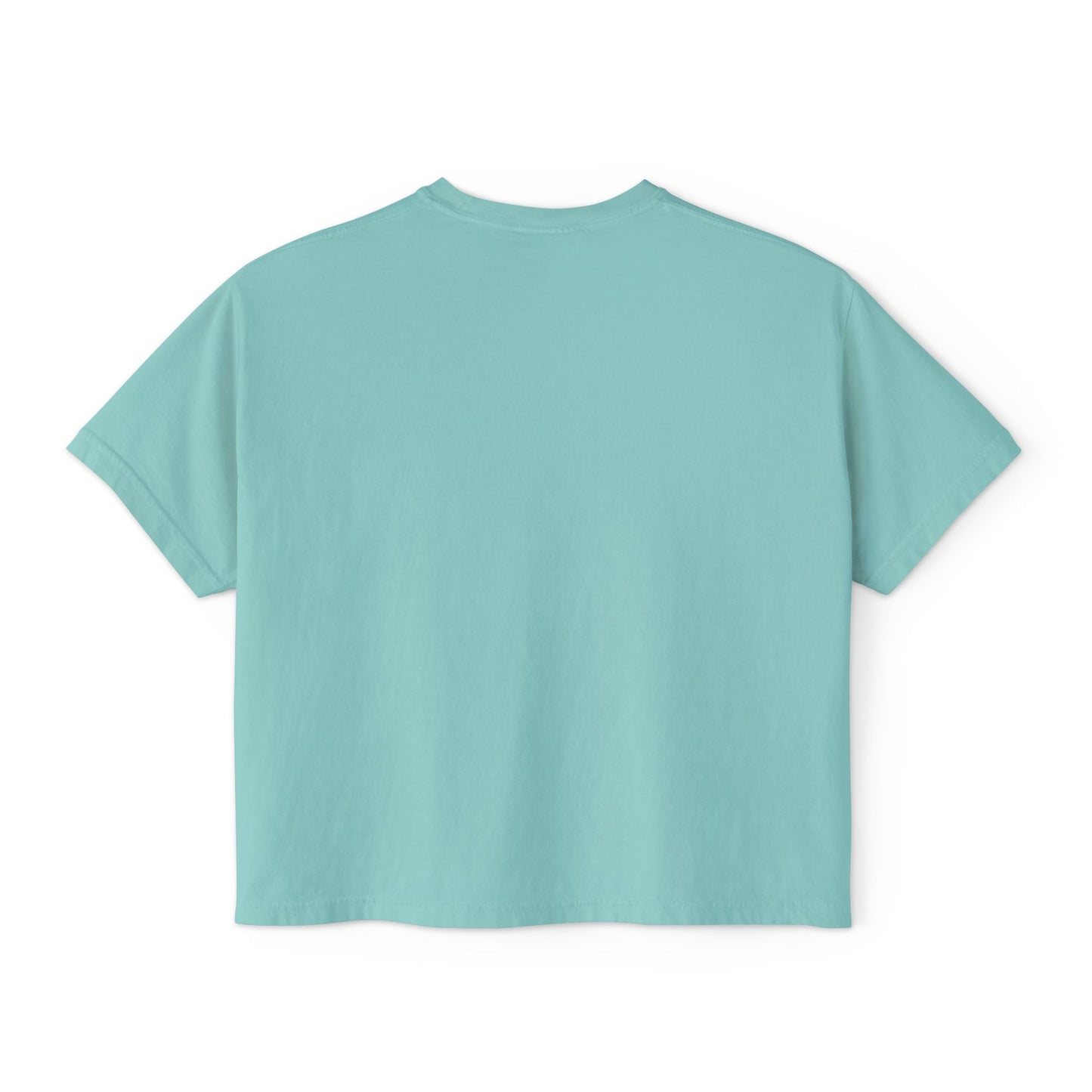 Women's Boxy Tee with Dripping Heart Design - Casual T-Shirt, Summer Essentials, Valentine's Gift, Trendy Top, Heart Graphic Tee