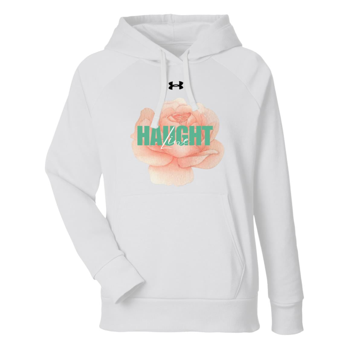 Under Armour White Flower Hoodie