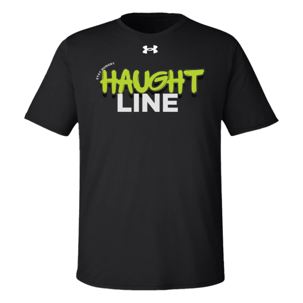 Under Armour Green Tagged Haught Line Tee