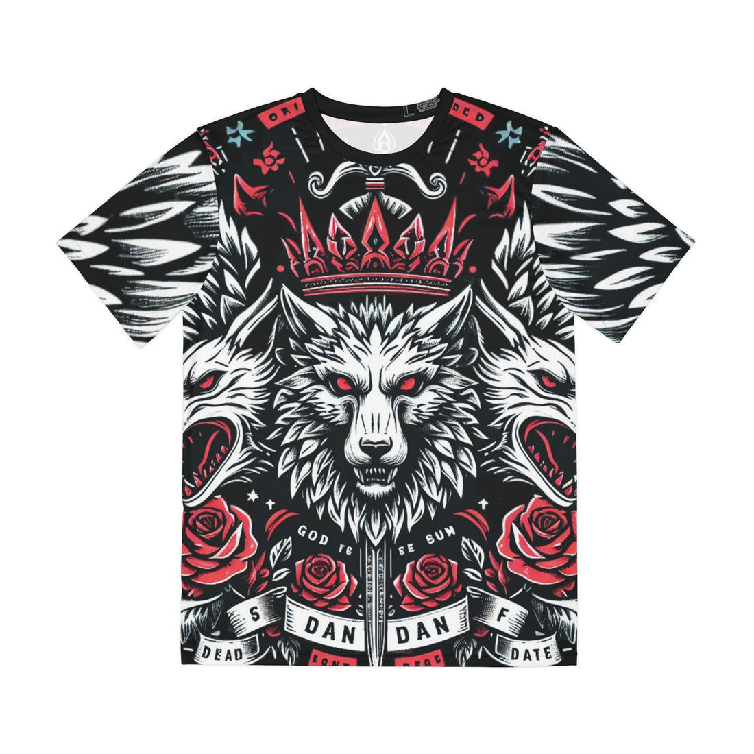 Men's Bad AF Wolf Shirt