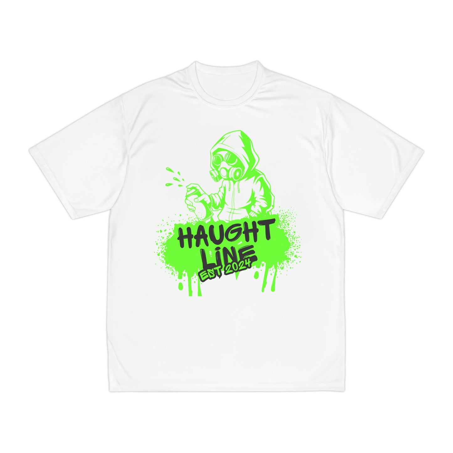 Men's Performance T-Shirt with Haught Line Design | Activewear, Sports Shirt, Gift for Him, Casual Tee, Summer Essentials