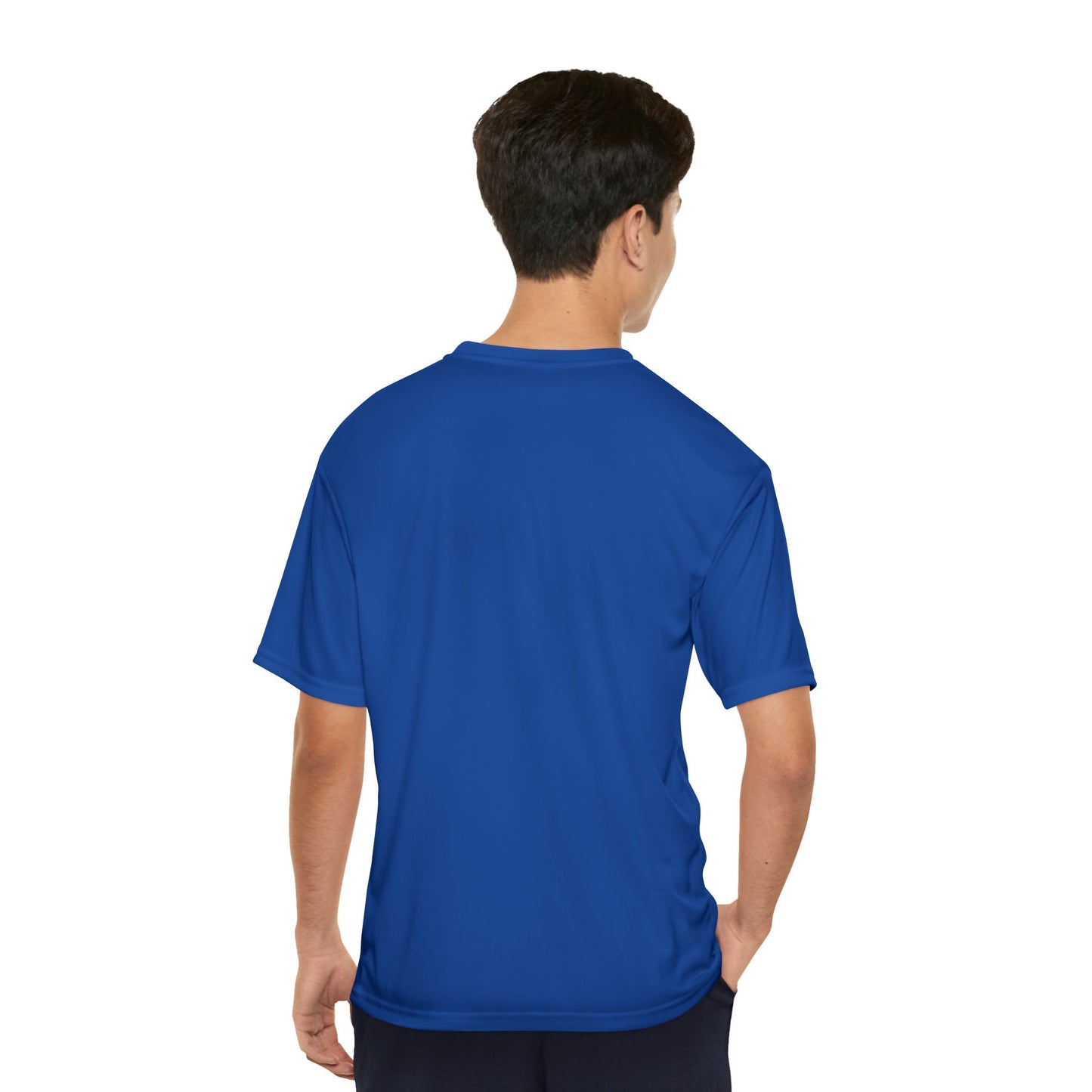 Men's Performance T-Shirt with Haught Line Design | Activewear, Sports Shirt, Gift for Him, Casual Tee, Summer Essentials