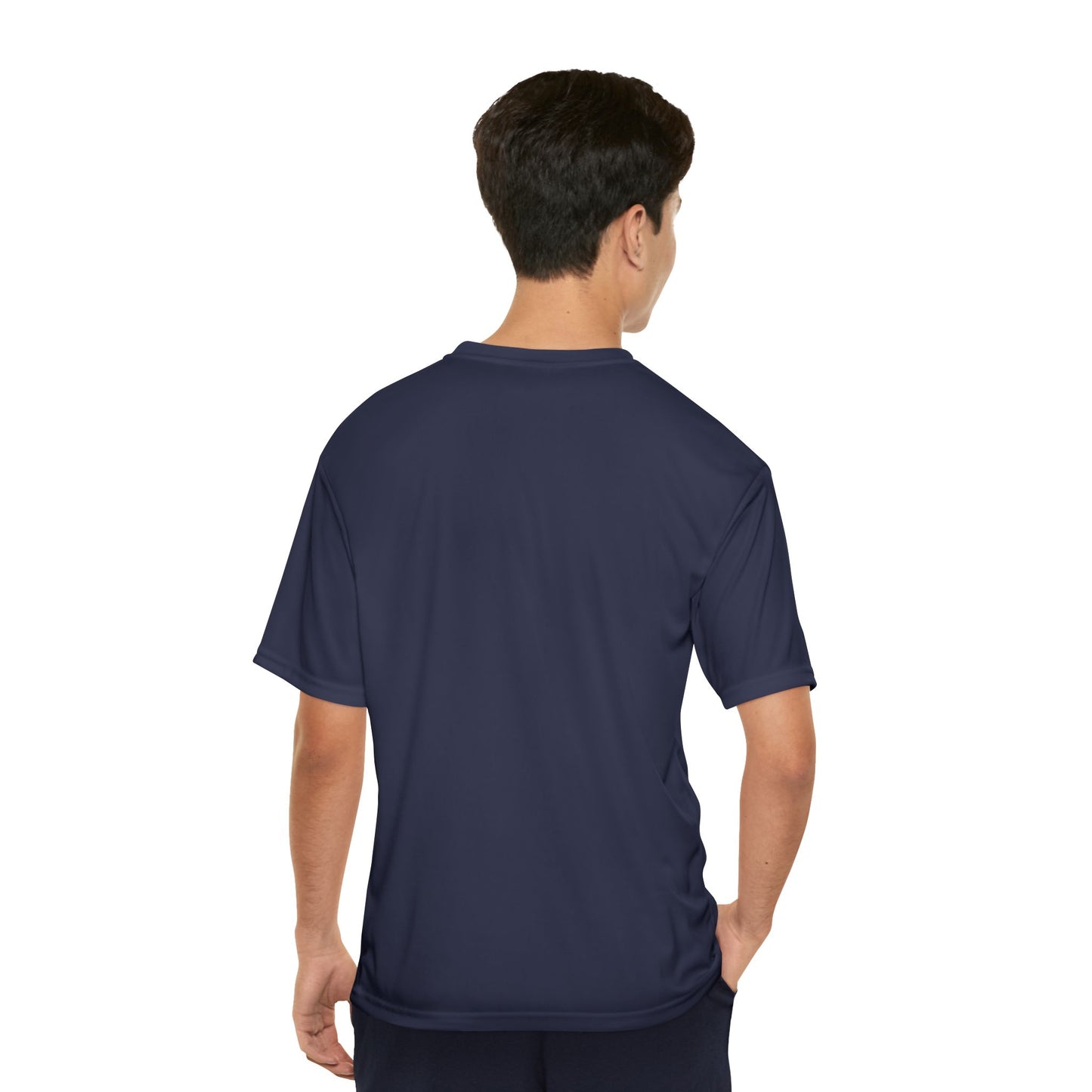 Men's Performance T-Shirt with Haught Line Design | Activewear, Sports Shirt, Gift for Him, Casual Tee, Summer Essentials