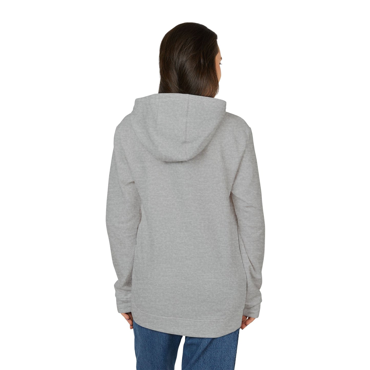 Fleece Hoodie - Audio Static Design by Haught Line Clothes