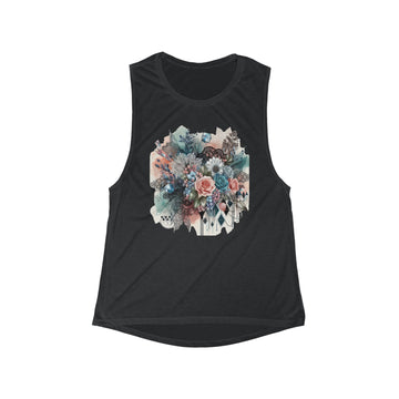 Women's Flowy Scoop Muscle Tank