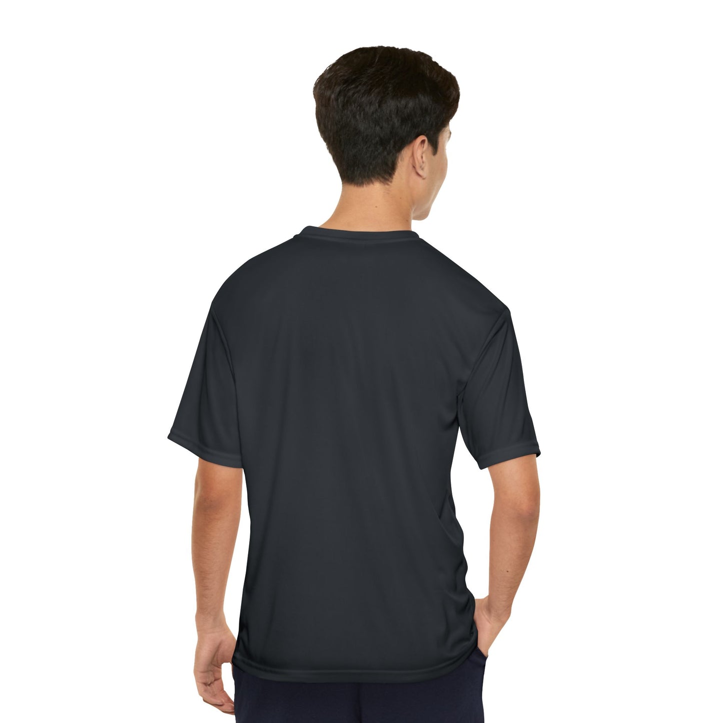 Men's Performance T-Shirt with Haught Line Design | Activewear, Sports Shirt, Gift for Him, Casual Tee, Summer Essentials