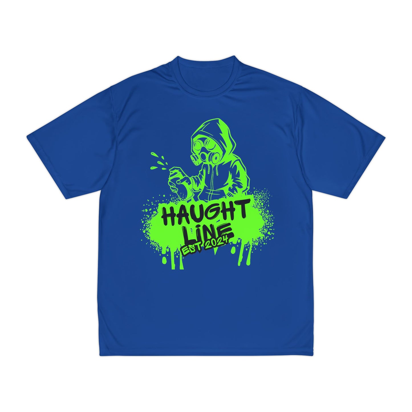 Men's Performance T-Shirt with Haught Line Design | Activewear, Sports Shirt, Gift for Him, Casual Tee, Summer Essentials