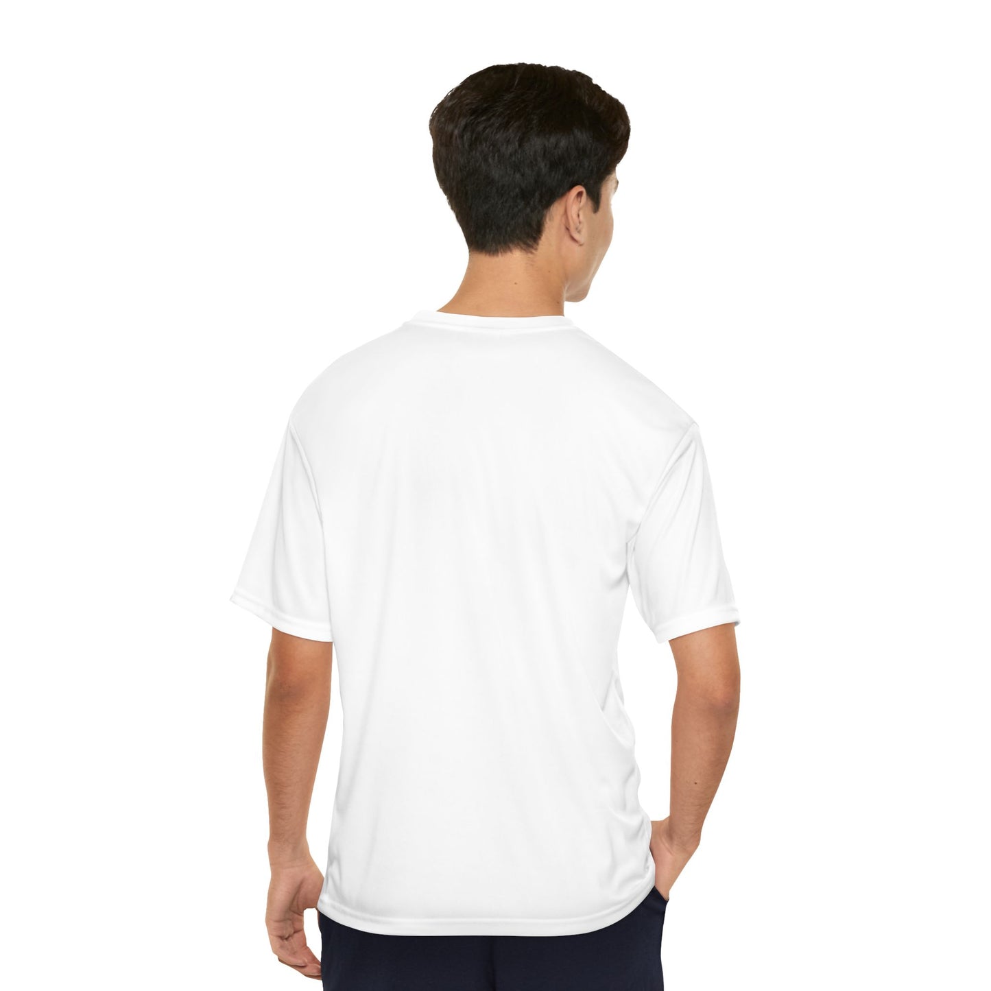 Men's Performance T-Shirt with Haught Line Design | Activewear, Sports Shirt, Gift for Him, Casual Tee, Summer Essentials