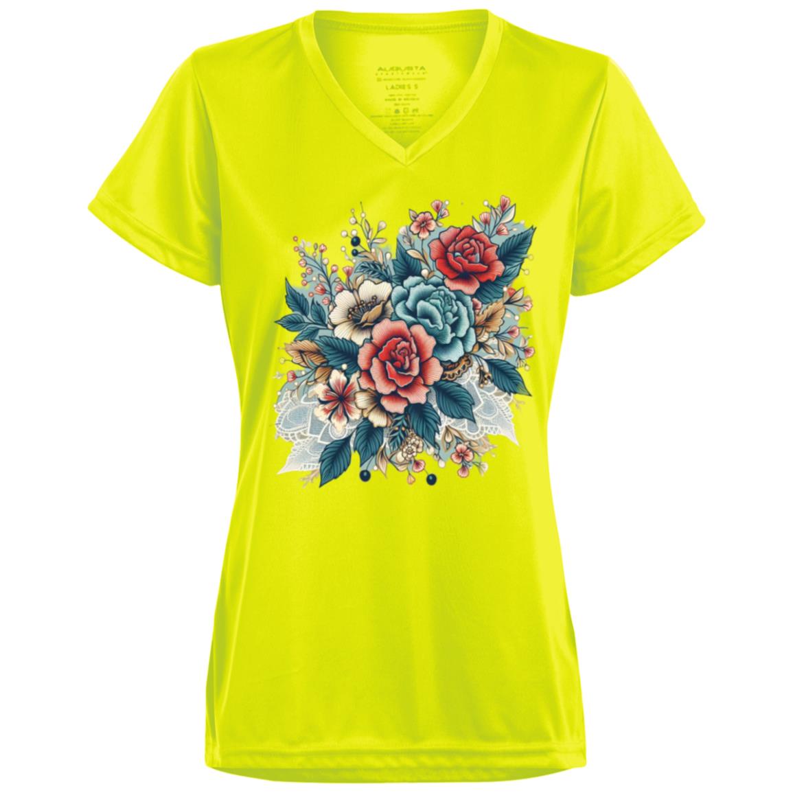 Floral Women's V-Tee