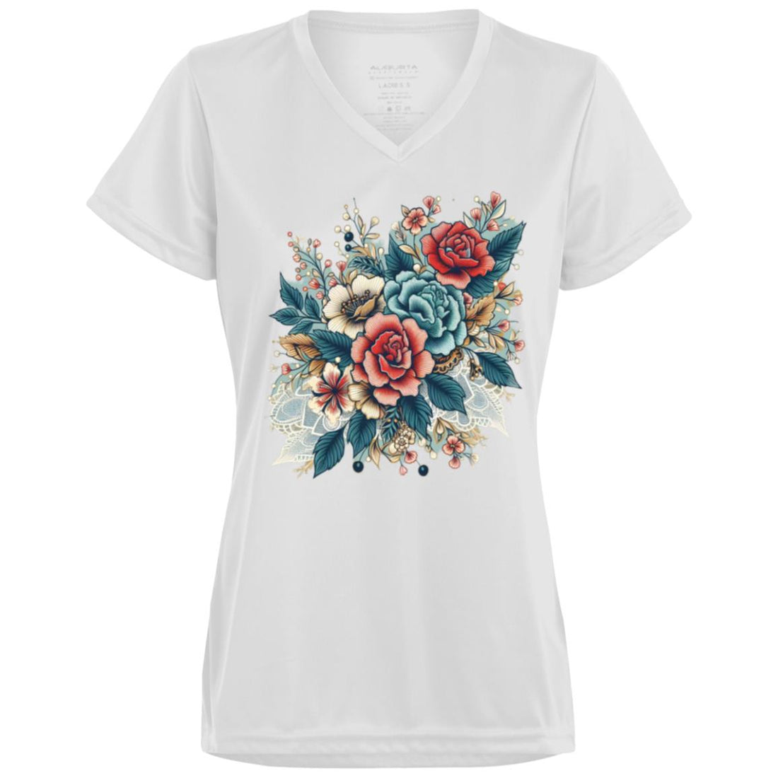 Floral Women's V-Tee