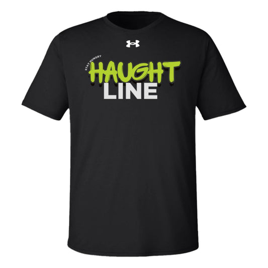 Under Armour Green Tagged Haught Line Tee